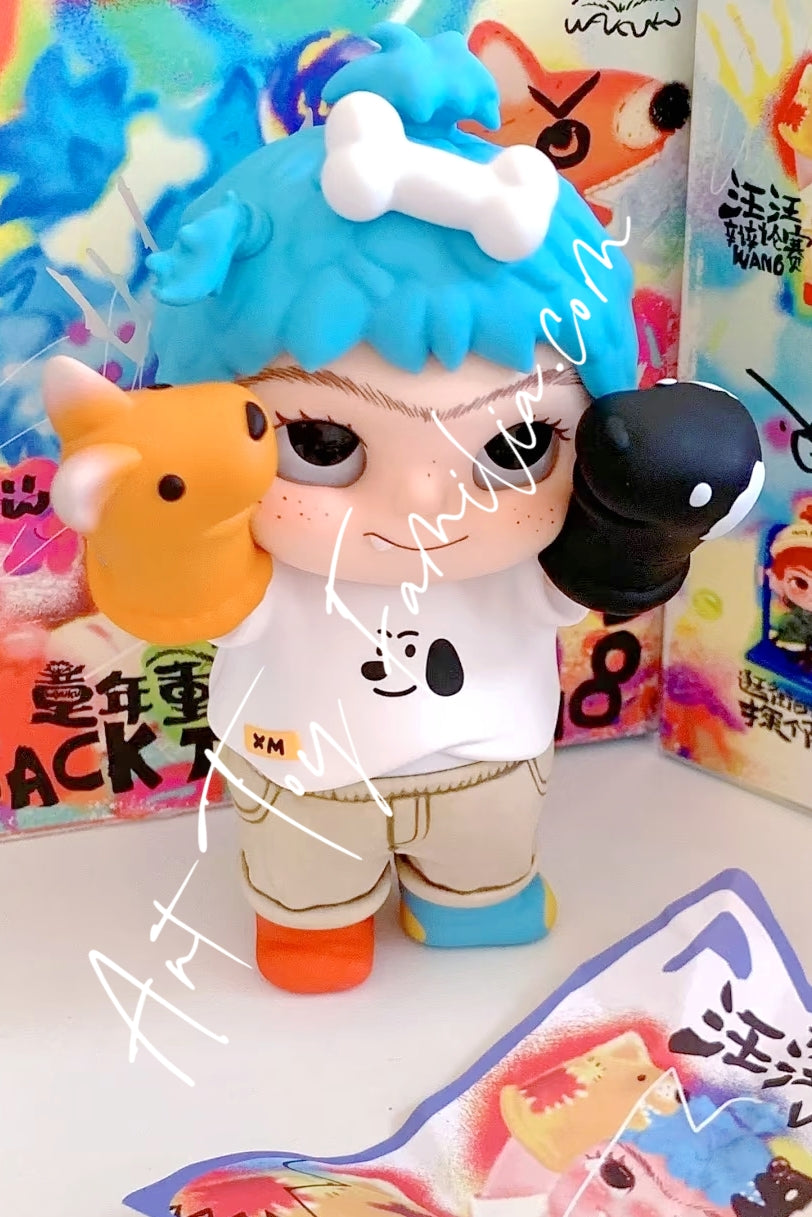Letsvan Wakuku Back To Childhood Series Puppy Debate