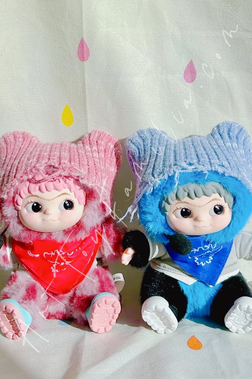 Wakuku × Boys Ⅱ Planet Series Vinyl Plush Doll Pendant – Art Toy