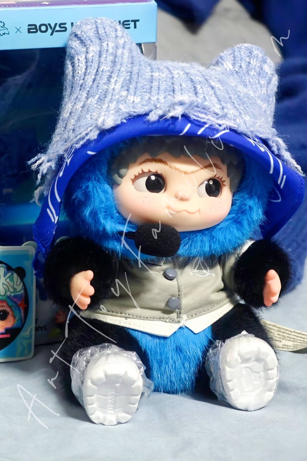 WAKUKU x BOYS II PLANET 限定ぬいぐるみペンダント Wakuku × Boys Ⅱ Planet Series Vinyl Plush Doll Pendant – Art Toy