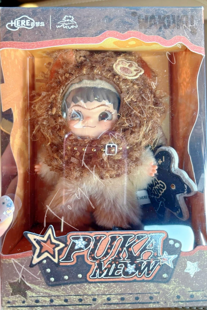 Letsvan Wakuku Puka Meow Figurine