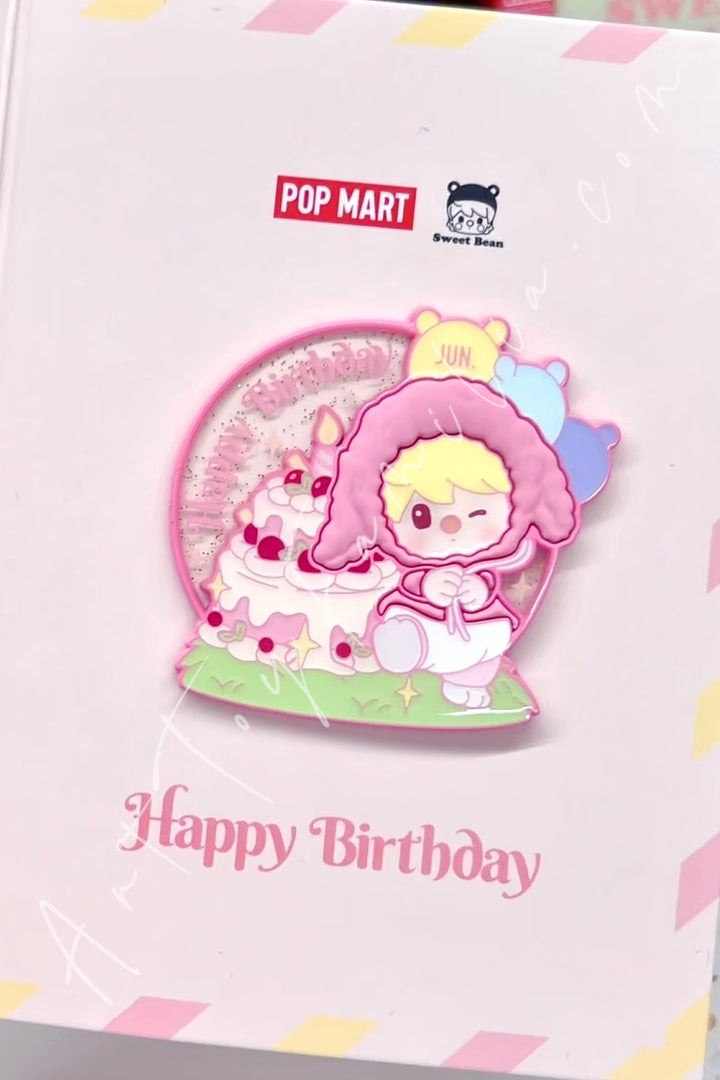 Popmart Birthday Badge 2025 - 泡泡玛特2025会员生日月徽章