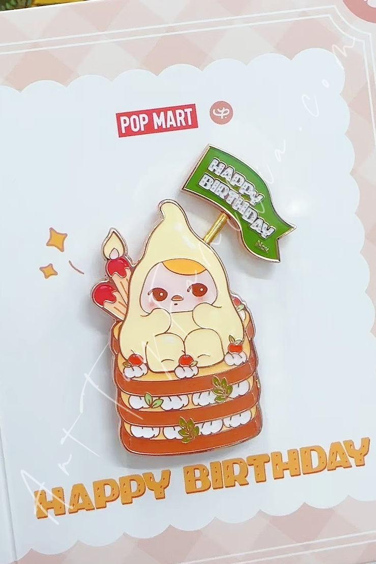 Popmart Birthday Badge 2025 - 泡泡玛特2025会员生日月徽章