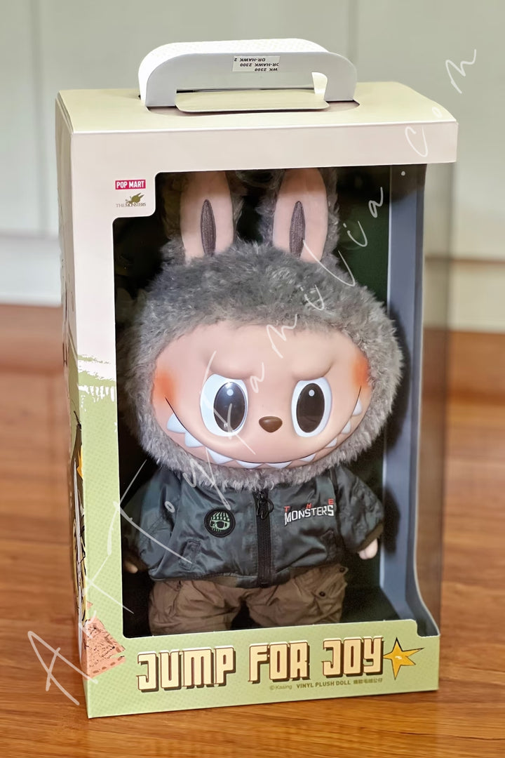The Monsters Labubu Jump For Joy - Jump For Joy搪胶毛绒公仔