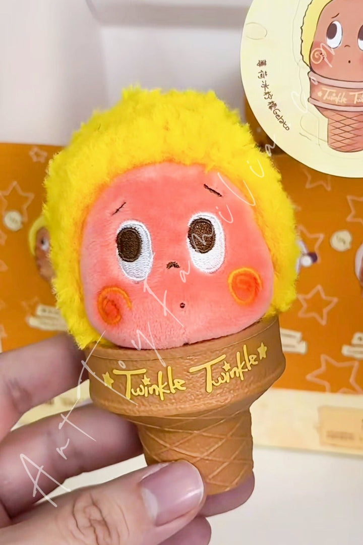 Twinkle Twinkle - Twinkle Twinkle Moon Gelato Series Ice Cream Plush Pendant Mint lce Lemon Gelato