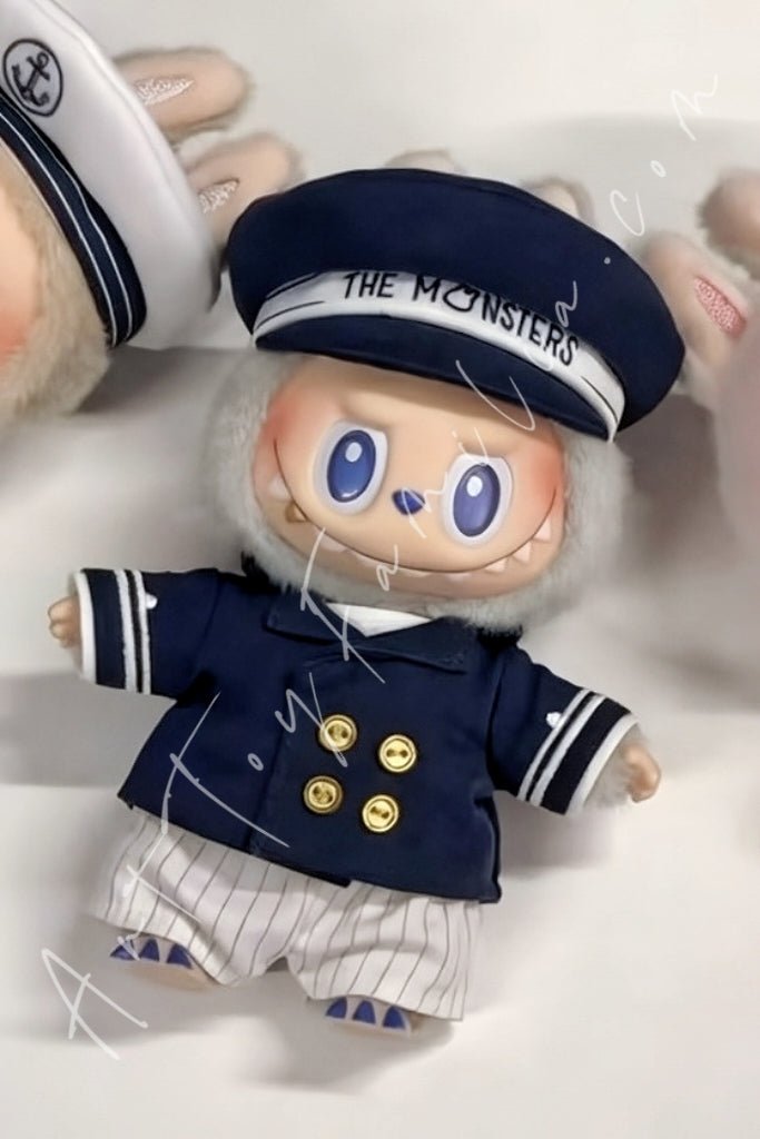 POP MART - The Monsters Flying Labubu Series Captain Vinyl Plush Figurine