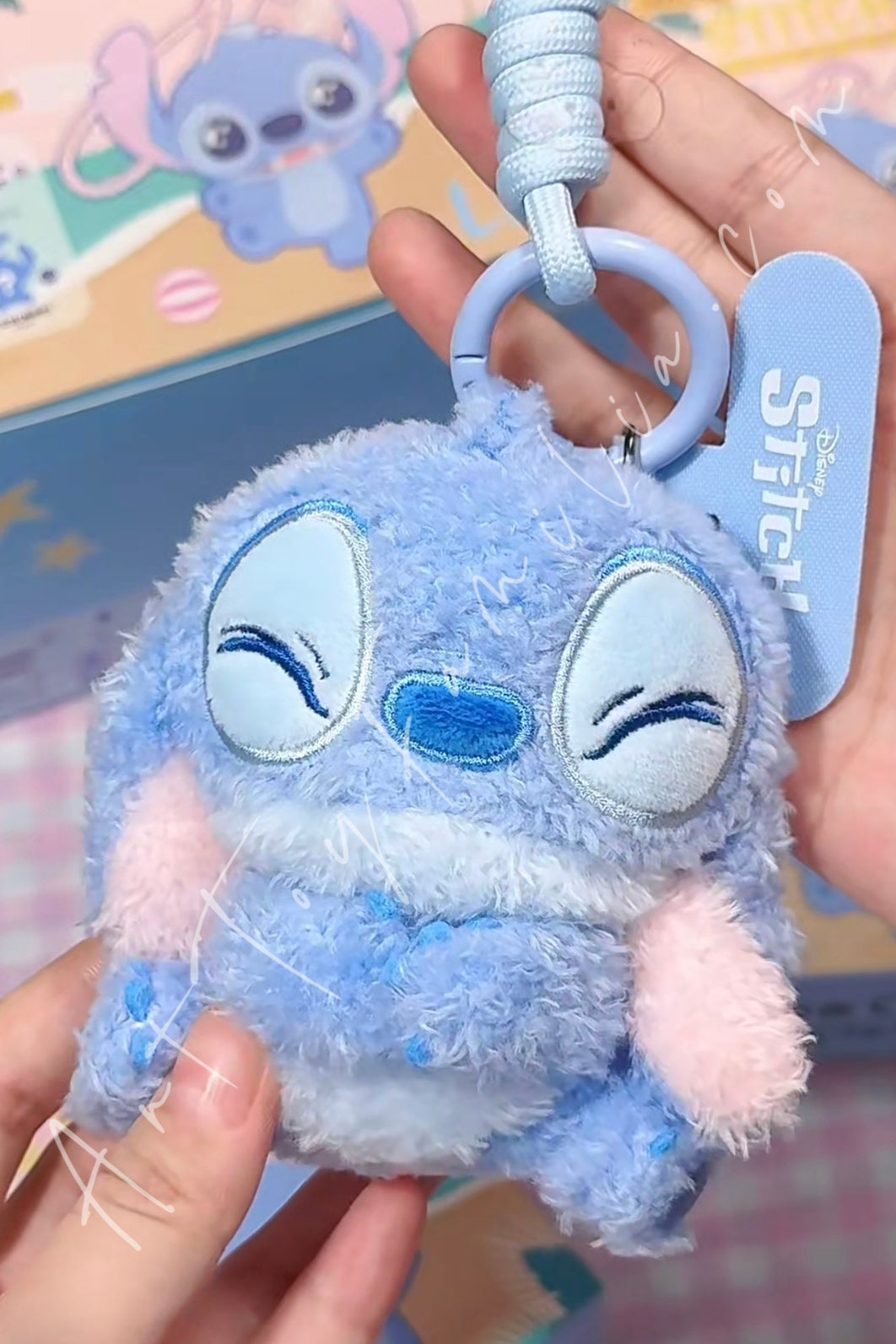 Stitch Mood Series Mobile Phone Lanyard