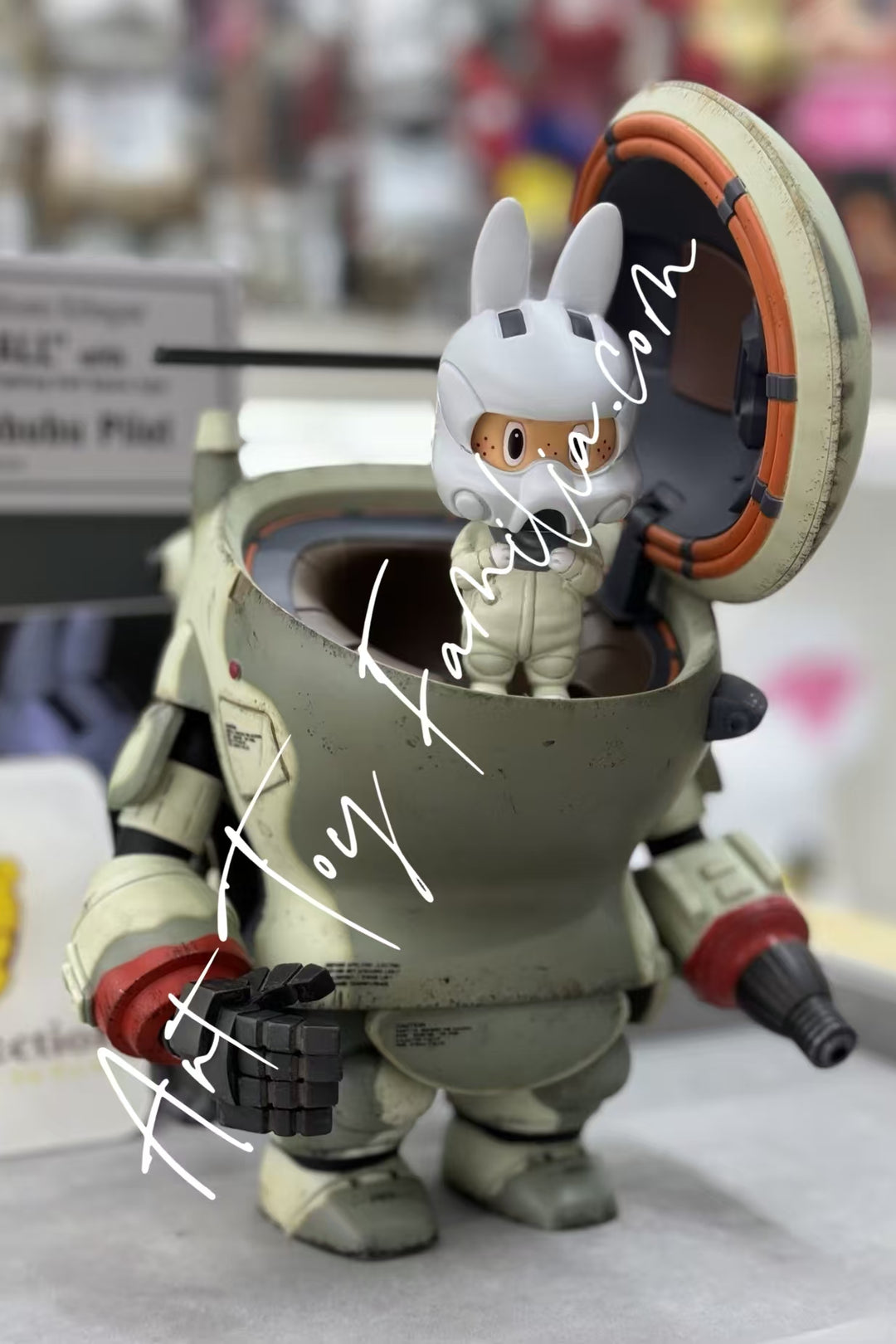 maschinen krieger fireball with super armored fighting suit space type figurine 