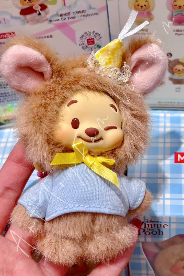 Miniso Disney Winnie The Pooh Friends MINI Series Vinyl Plush Charm Blind Box Roo