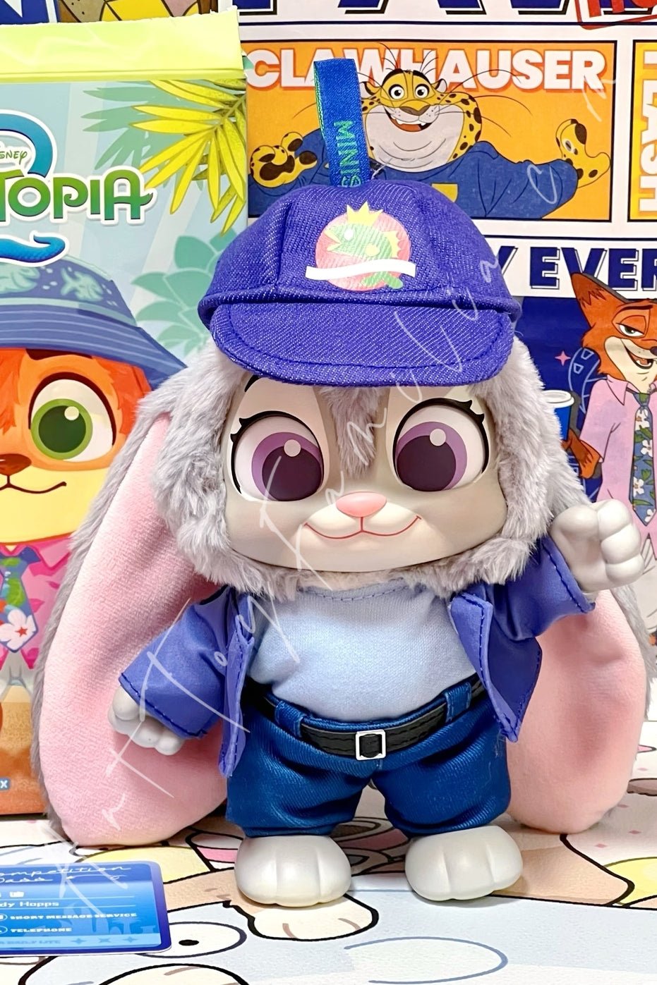 MINISO Disney Zootopia 2 Daily Life Series Vinyl Plush Pendant
