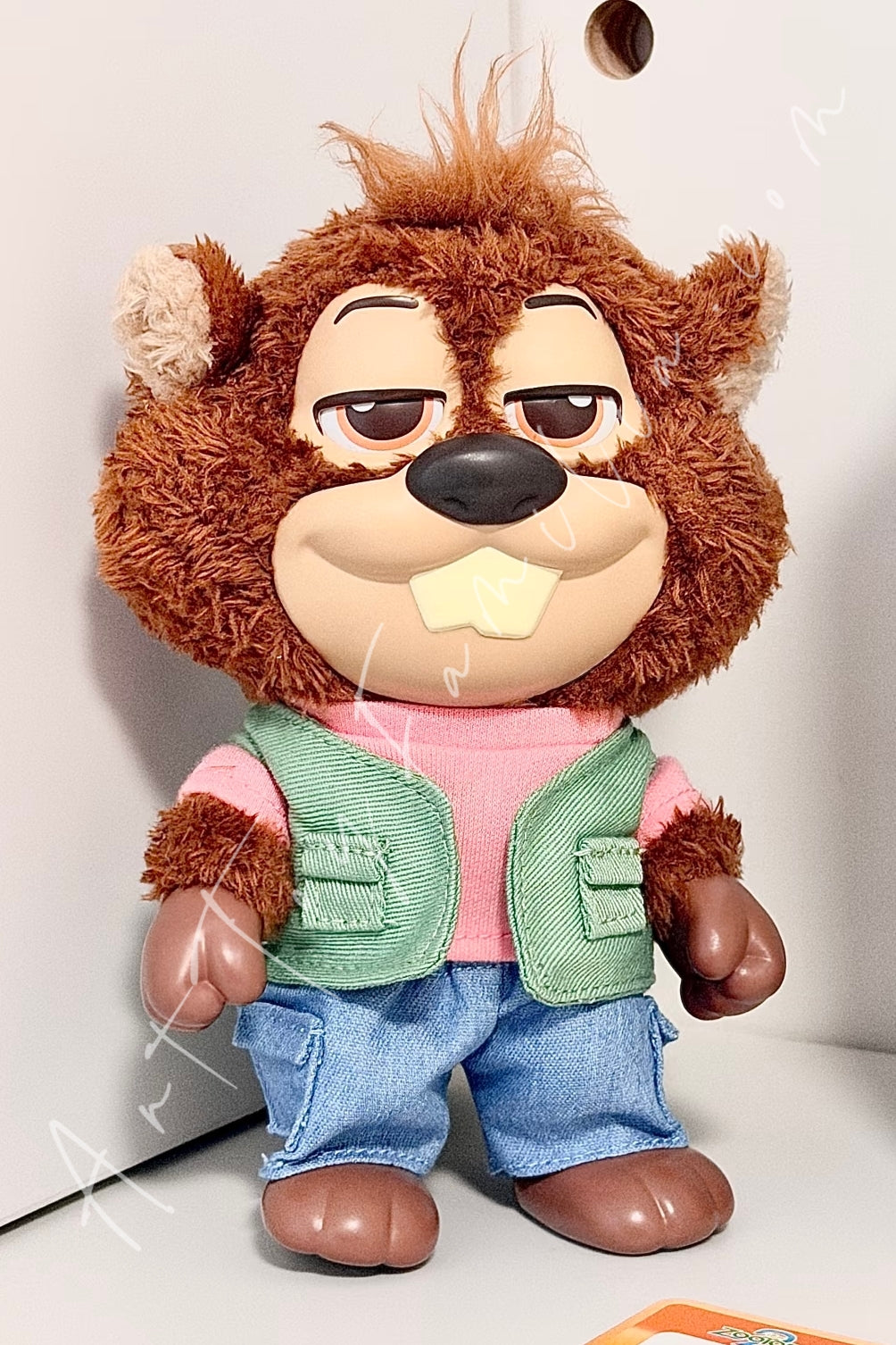 Miniso Disney Zootopia 2 Daily Life Series Vinyl Plush Pendant Nibbles