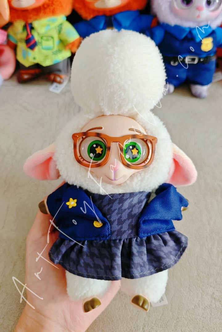 Miniso Disney Zootopia Series Vinyl Plush Pendant Bellwether