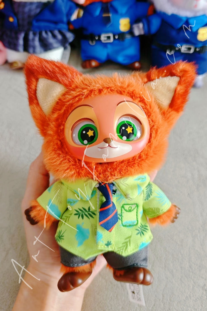 Miniso Disney Zootopia Series Vinyl Plush Pendant Nick
