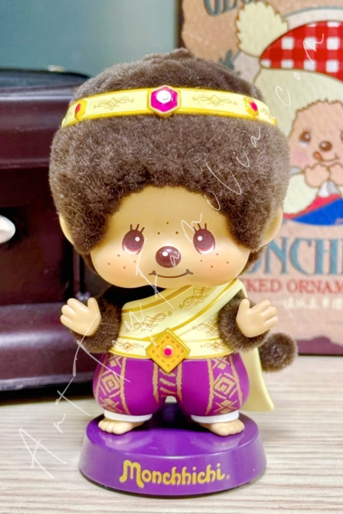 Miniso Monchhichi Global Journey Series Figure Blind Box Gravel Messenger