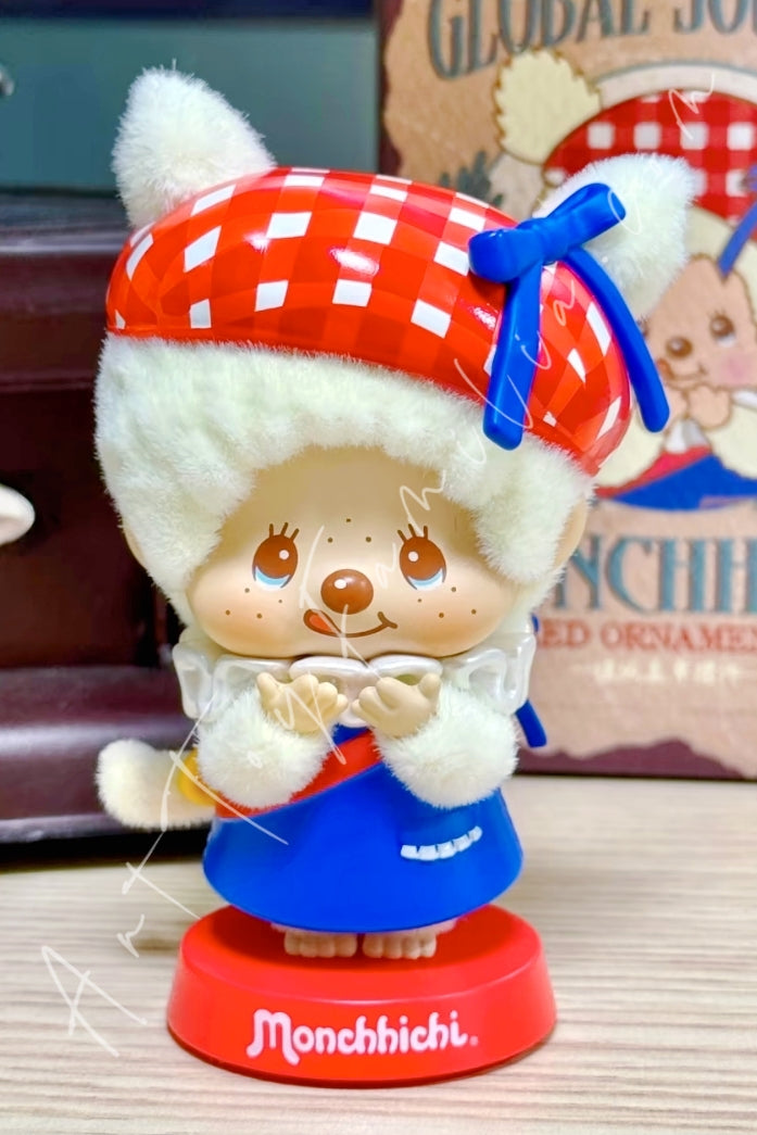 Miniso Monchhichi Global Journey Series Figure Blind Box Wandering Chanson