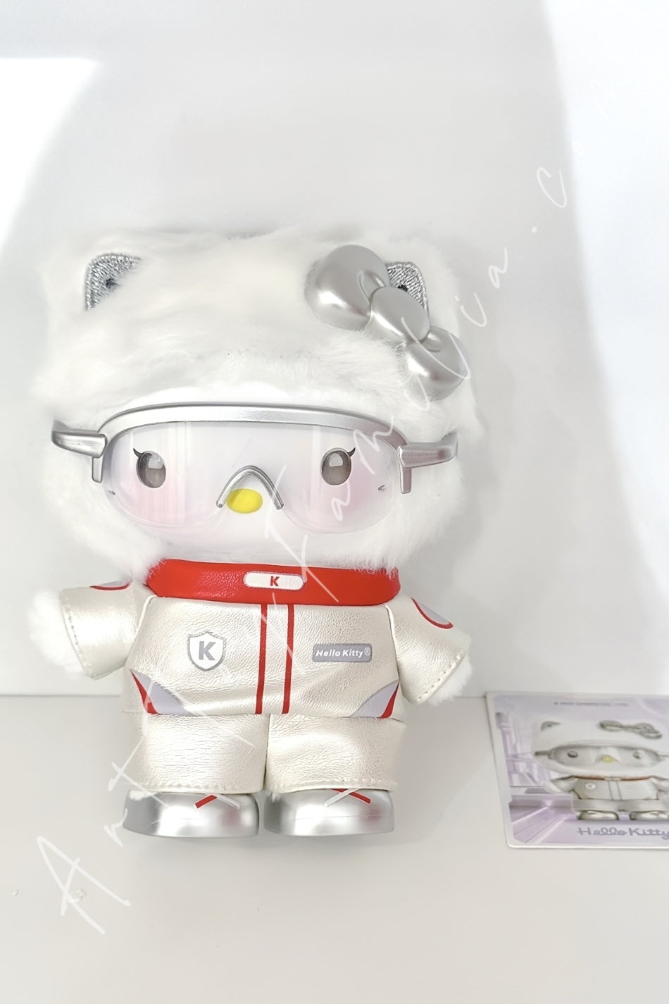 Miniso Sanrio Characters Cyber Age Series Vinyl Plush Pendant Blind Box Hello Kitty Silver