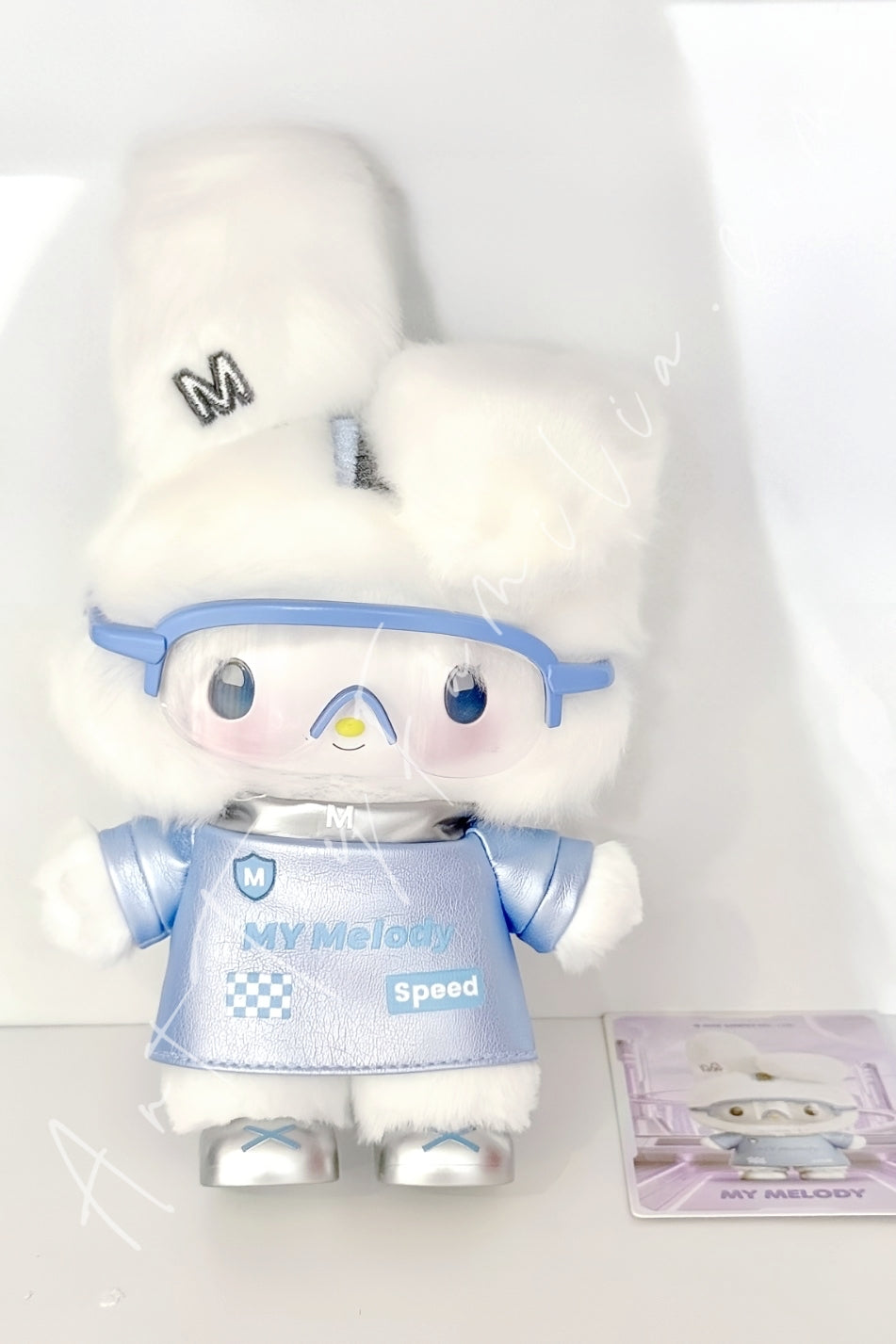 Miniso Sanrio Characters Cyber Age Series Vinyl Plush Pendant Blind Box My Melody White