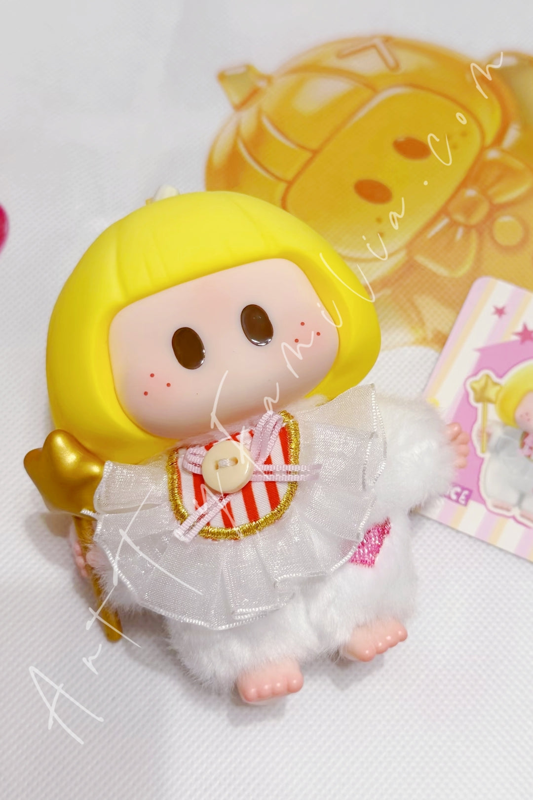 Miniso Yoyo Angel Baby Series Vinyl Plush Pendant Blind Box Radiance