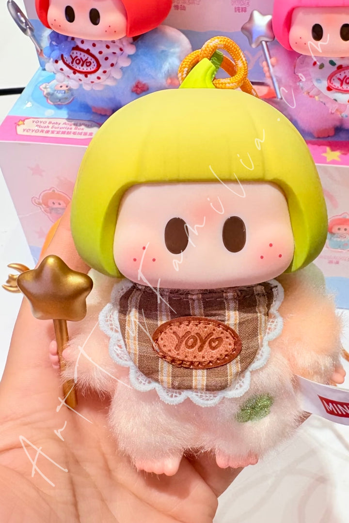Miniso Yoyo Angel Baby Series Vinyl Plush Pendant Blind Box Serenity