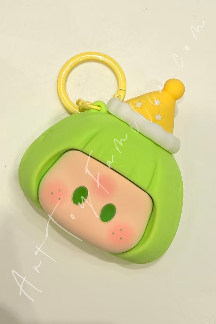 Miniso Yoyo Blessing Fragrance Spray Pendant Series Green Grape Raisin Vert