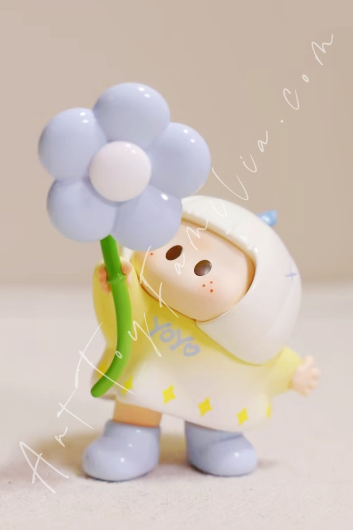 Miniso Yoyo Heartfelt Wishes Series Tilted Head Figure Blind Box Expectation
