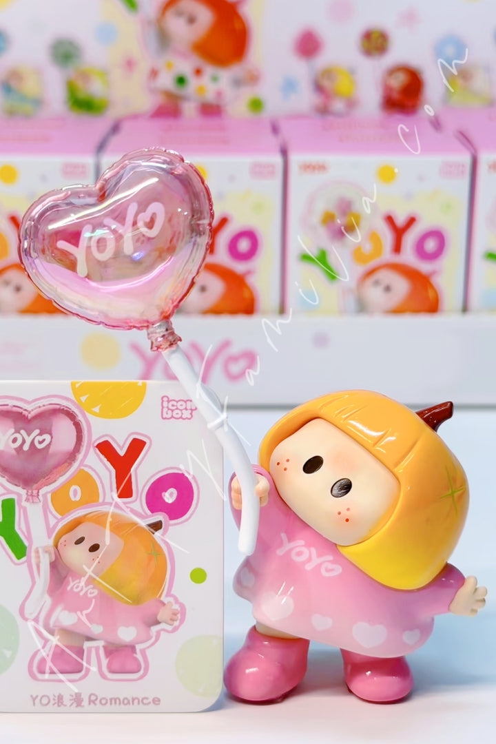Miniso Yoyo Heartfelt Wishes Series Tilted Head Figure Blind Box Romance