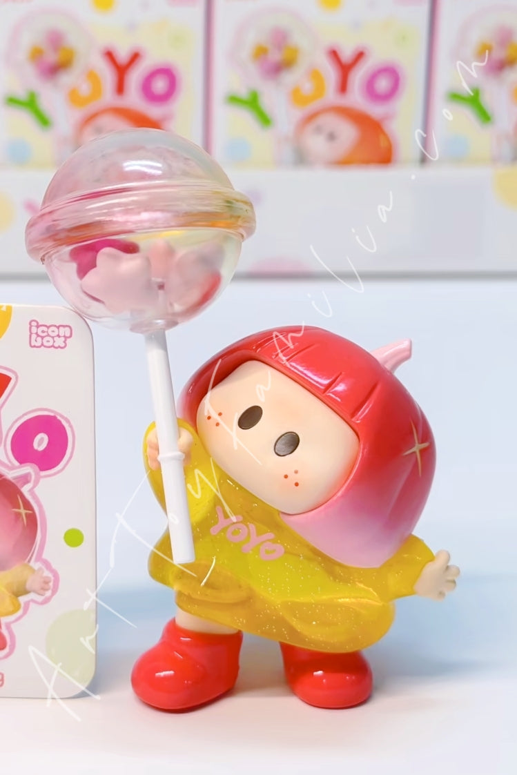 Miniso Yoyo Heartfelt Wishes Series Tilted Head Figure Blind Box Spring