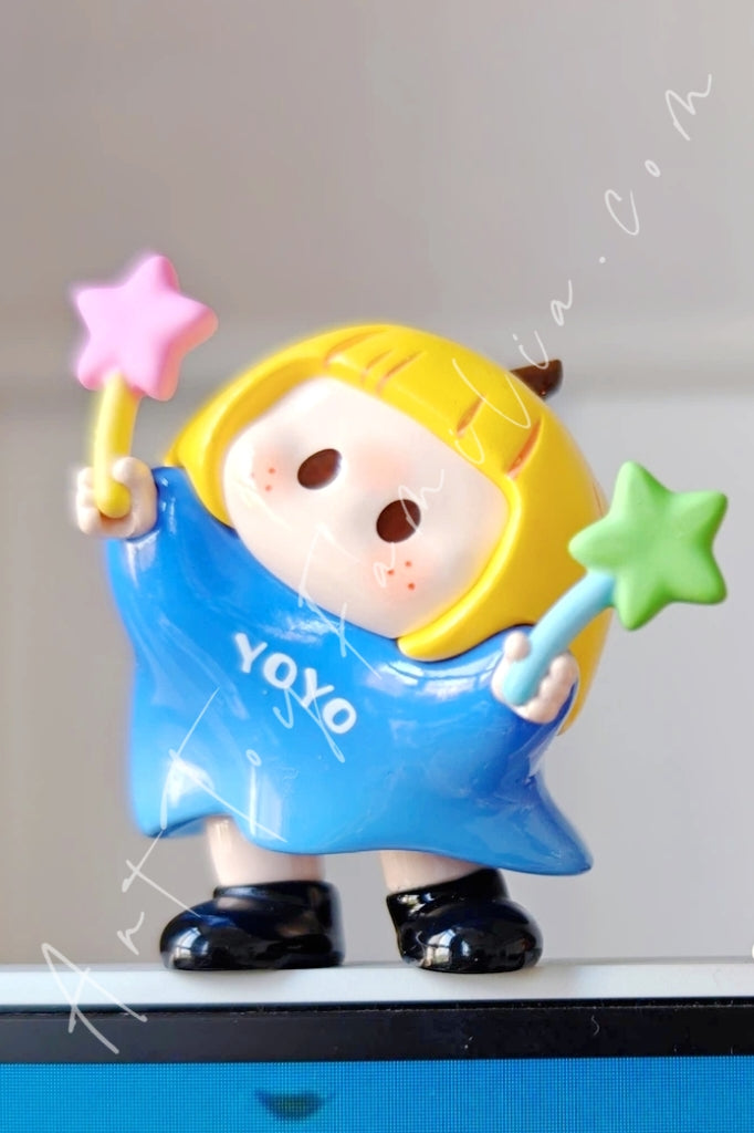 Miniso Yoyo Tilted Head Series Blue Dream Star