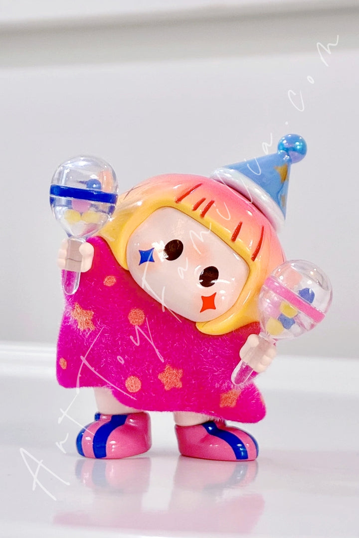 Miniso Yoyo Tilted Head Series Colorful Maraca (Secret)