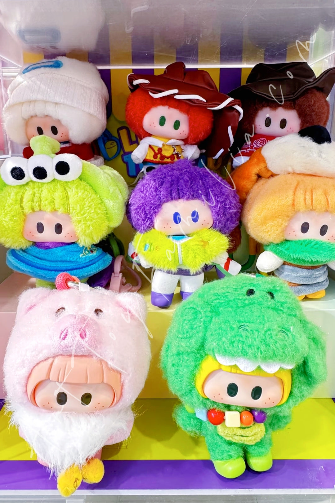Miniso Yoyo Toy Story 5 Cute Together Series Plush Pendant 8 Confirmed Figures