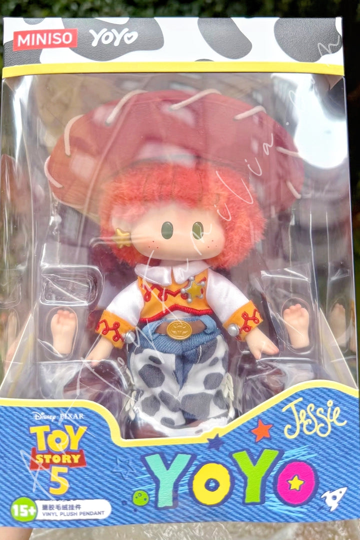 Miniso Yoyo Toy Story 5 It's Jessie Yo Series Vinyl Plush Pendent