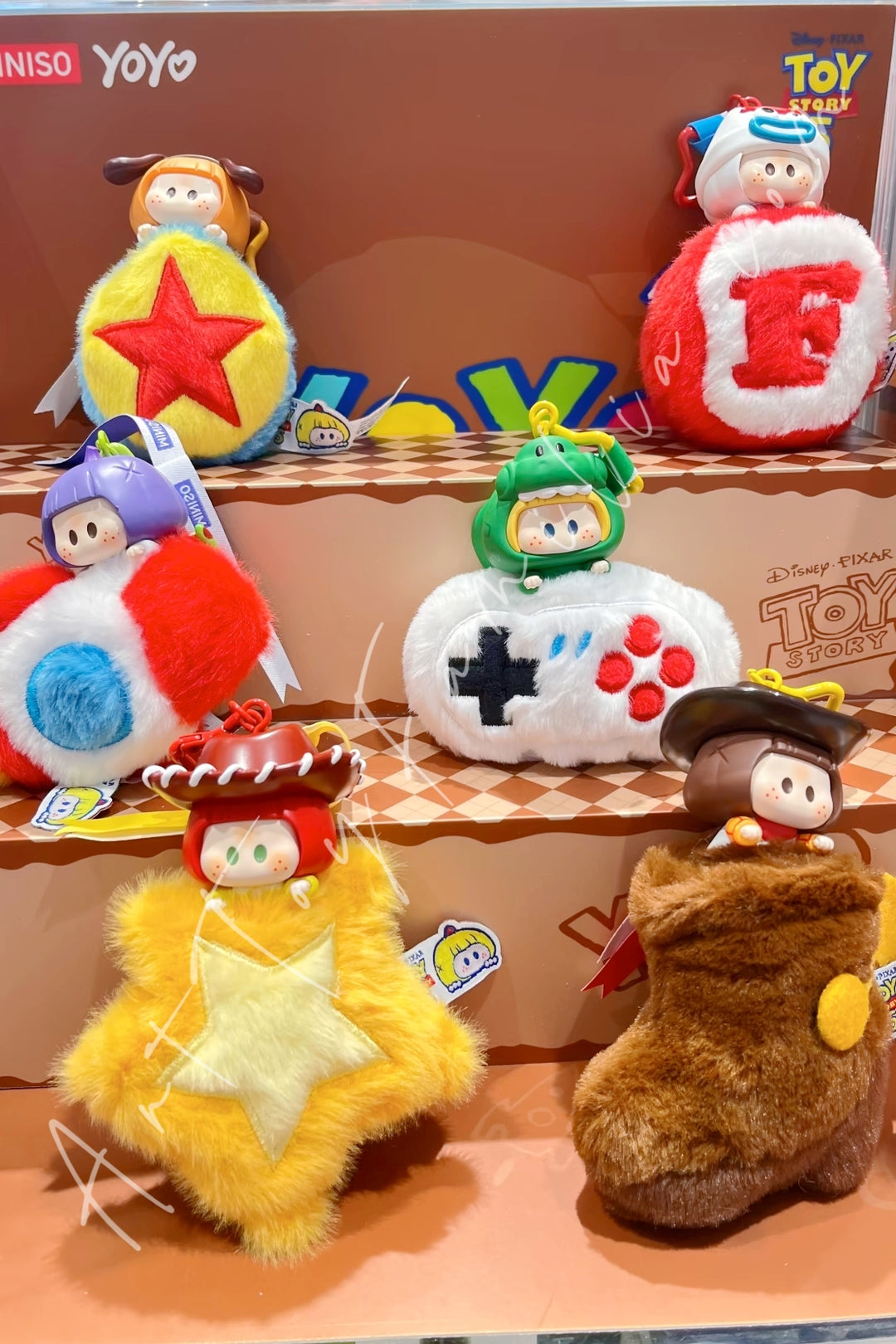 Miniso Yoyo × Toy Story 5 With You Series Scented Plush Pendant Blind Box Sealed Full Set