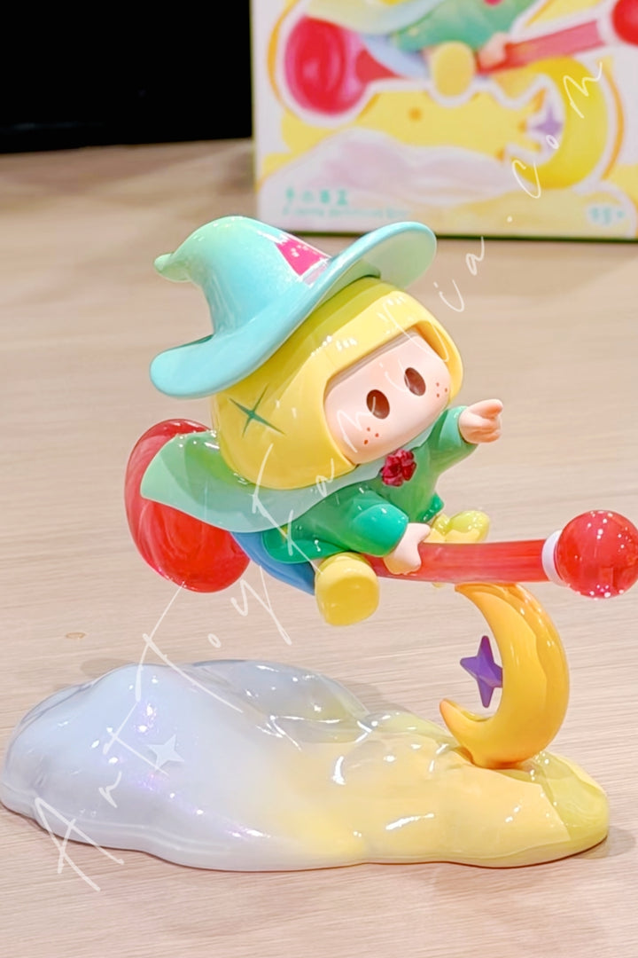 Miniso Yoyo Wish Magical Girl Series Figures Macaron Witch