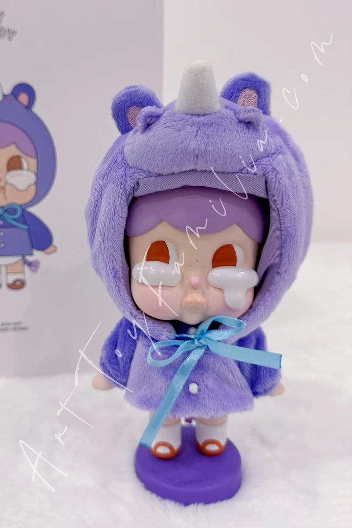 Molly Factory Crybaby Crybuddy-200% Sad Zoo Day Series The Sassy Rhino