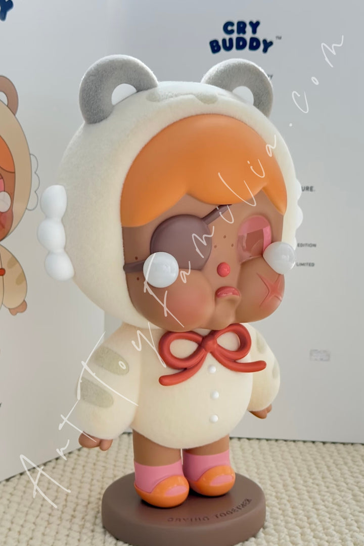 Molly Factory Crybaby Crybuddy Sad Zoo Day Series The Golden Tiger 400% Vinyl Figure