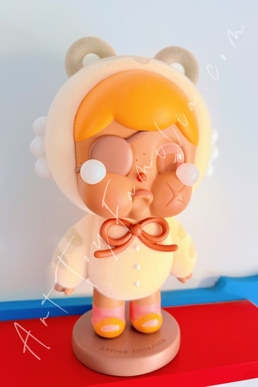 Molly Factory Crybaby Crybuddy Sad Zoo Day Series The Golden Tiger 400% Vinyl Figure