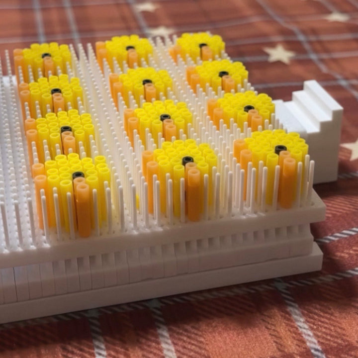 Multi-Layer Mass-Producible Perler Bead Board - 5 Layers Vertical