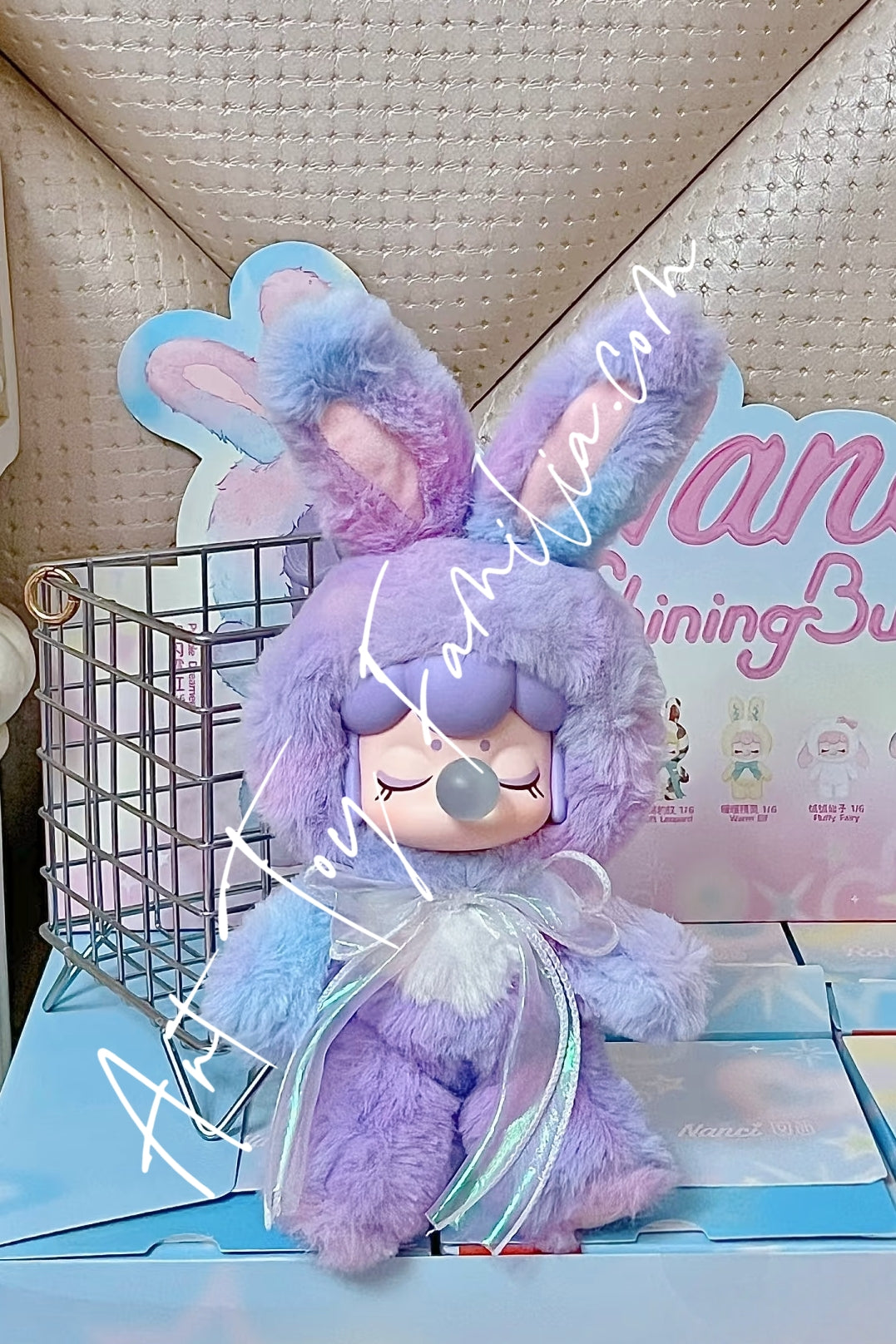 Nanci Shining Bunny Series Plush Purple Dreamer