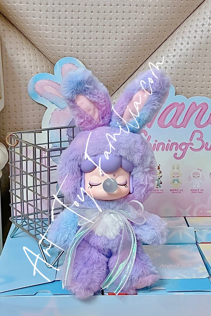 Nanci Shining Bunny Series Plush Purple Dreamer
