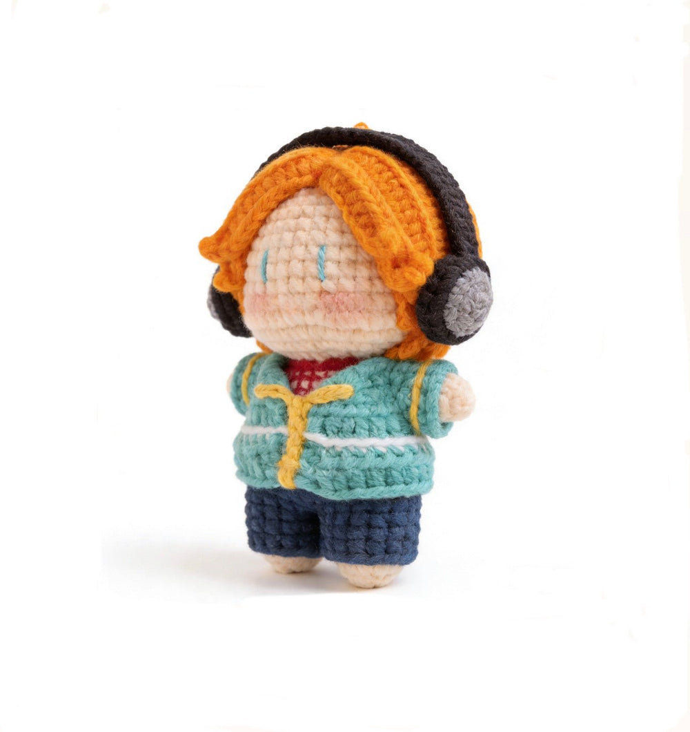 Art Toy Familia - Stranger Things Series Crochet Doll, Chibi Amigurumi Keychain Gift, C012 Max