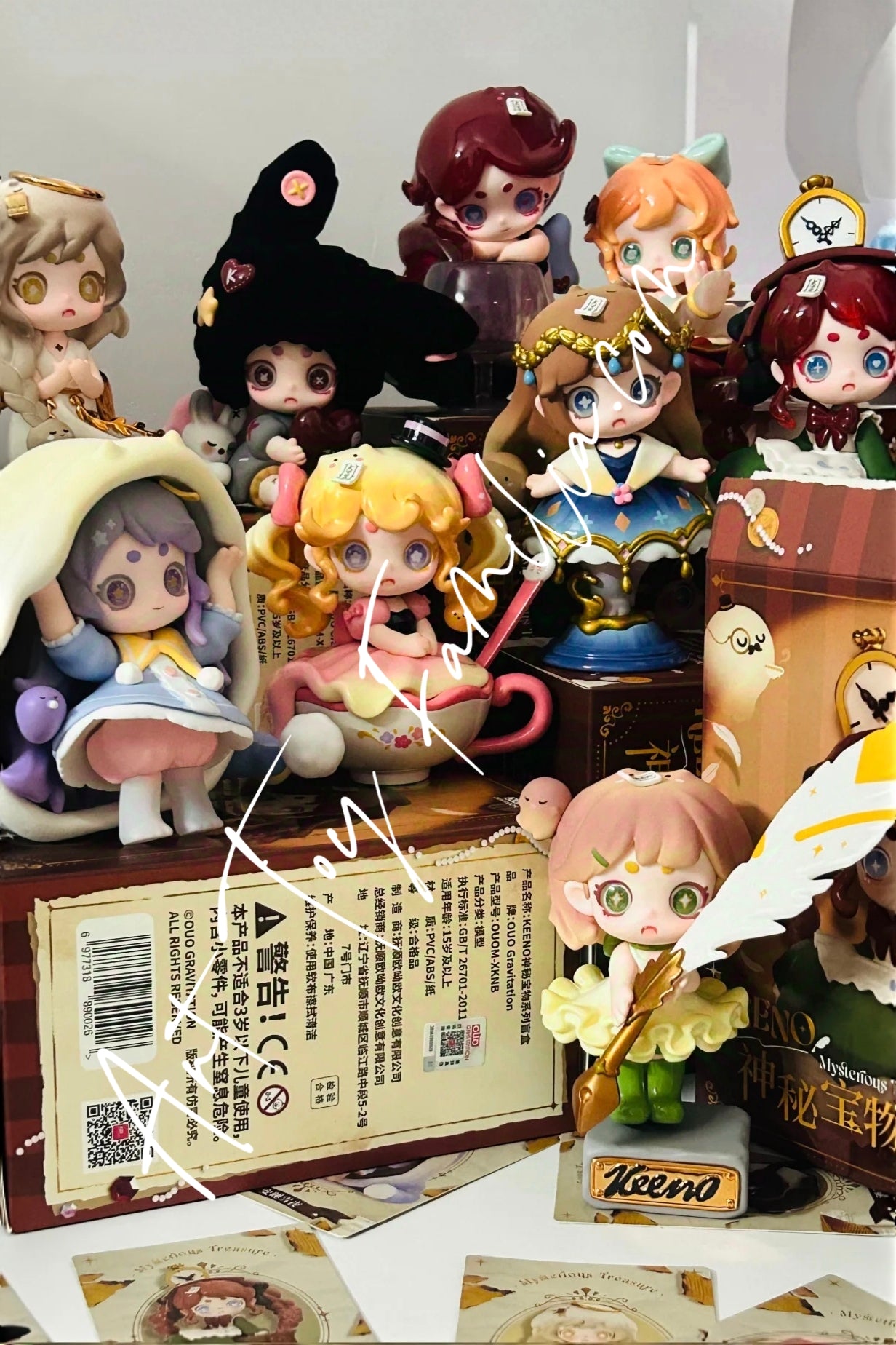 OUO Gravitation Keeno Mysterious Treasure Series Full Set