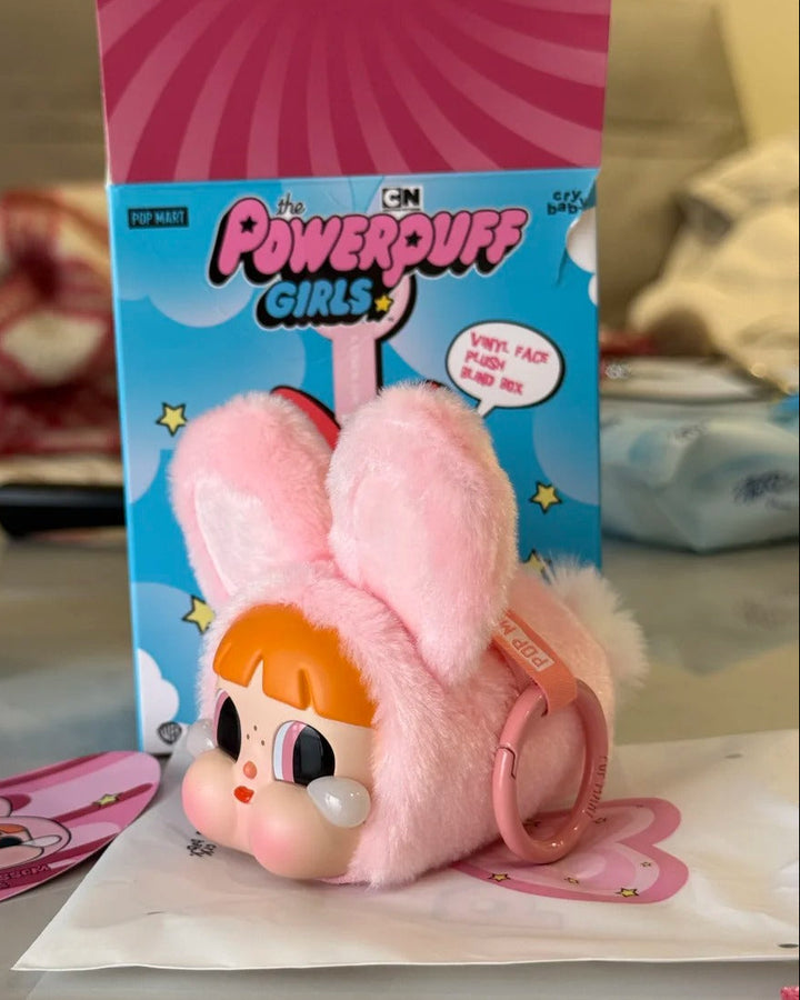 POP-MART-crybaby-powerpuff-girls-series-vinyl-face-plush-blind-box-bunny-blossom