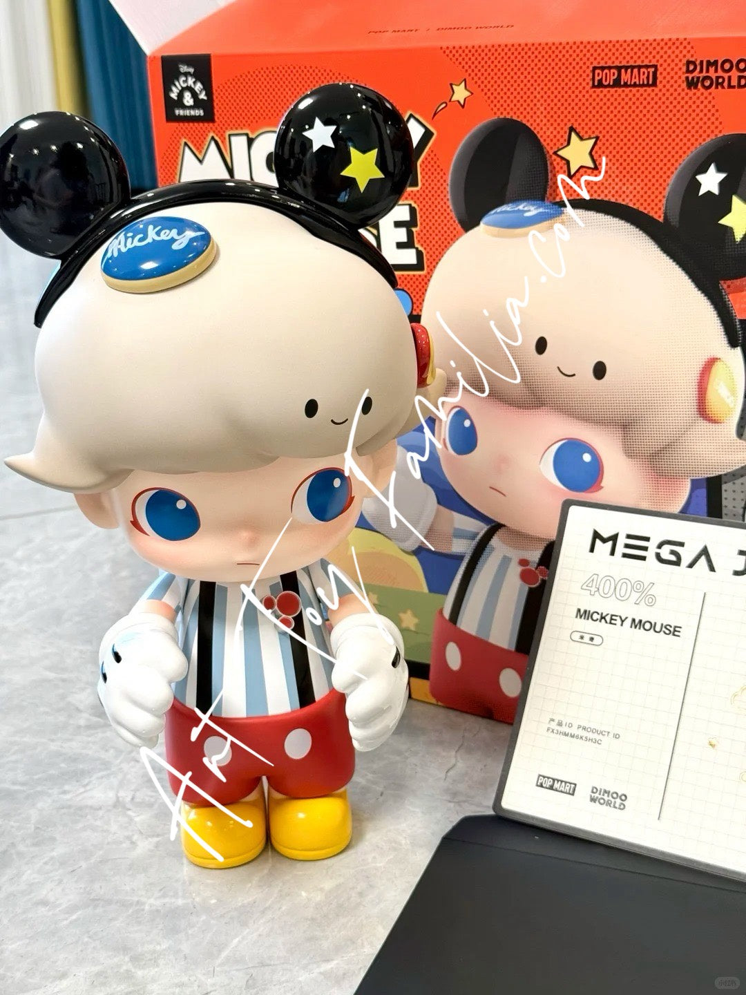 POPMART MEGA Just Dimoo 400% Mickey Mouse 