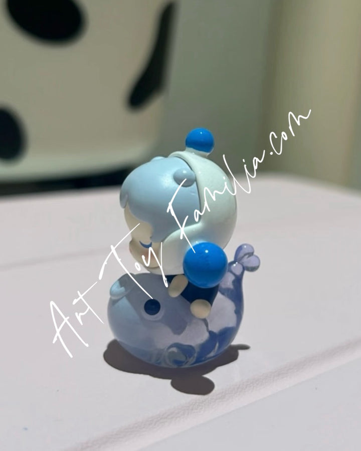 POPMART SKULLPANDA Pop Bean Lucky Blue - Lucky Charm Series