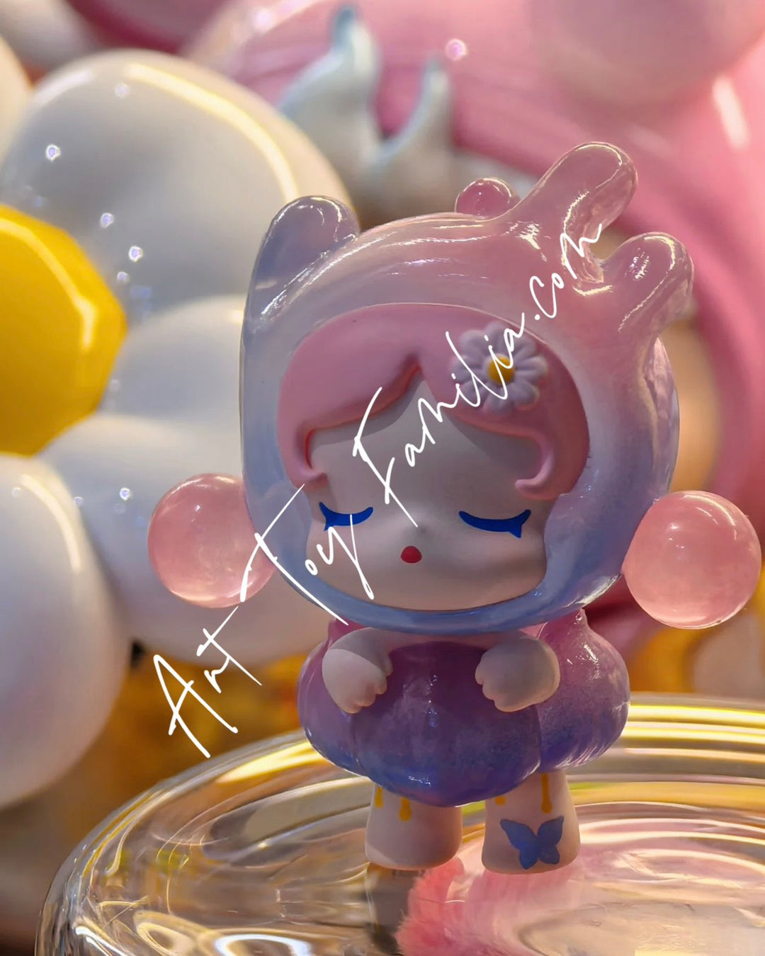 POPMART SKULLPANDA Pop Bean Step In The Morning Dew - Going Outing With Me Series