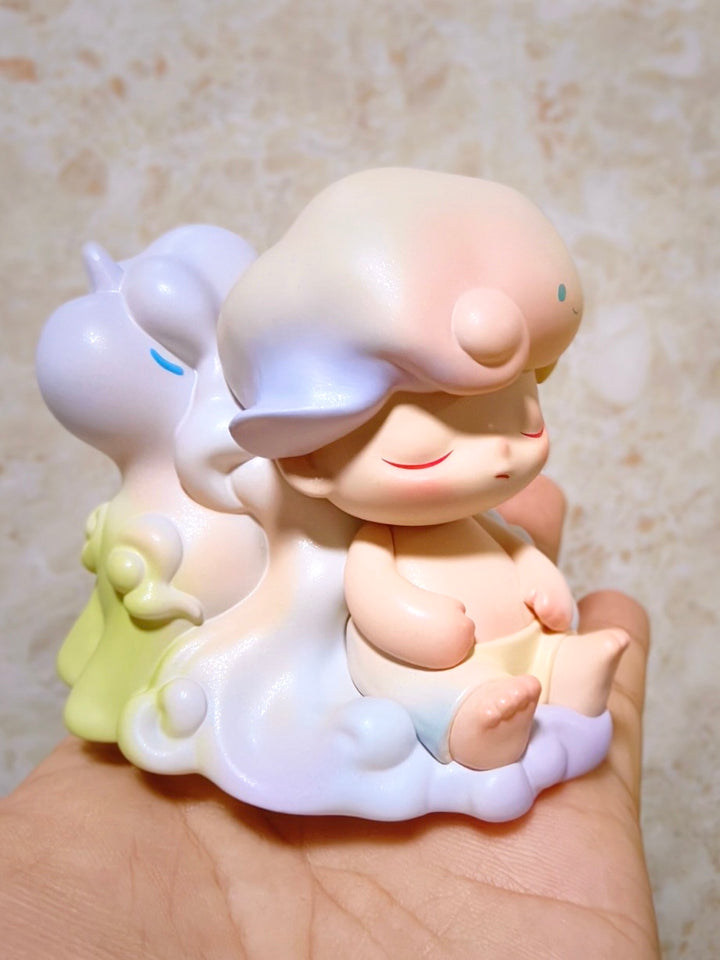 POP MART Dimoo x Uniqlo Dream Unicorn Figurine Front Appearance
