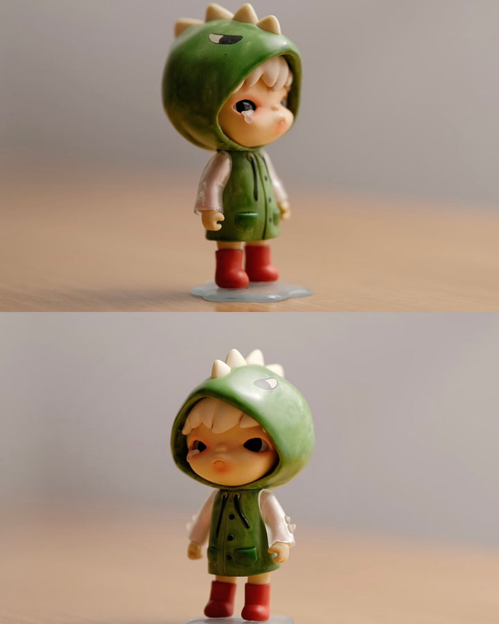 POP MART HIRONO The Other One Series — Amnesia figure front & side view