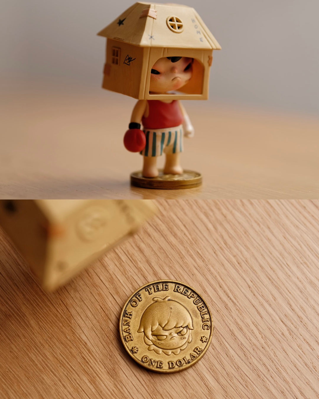 POP MART HIRONO The Other One Series — Being Alive figure front view