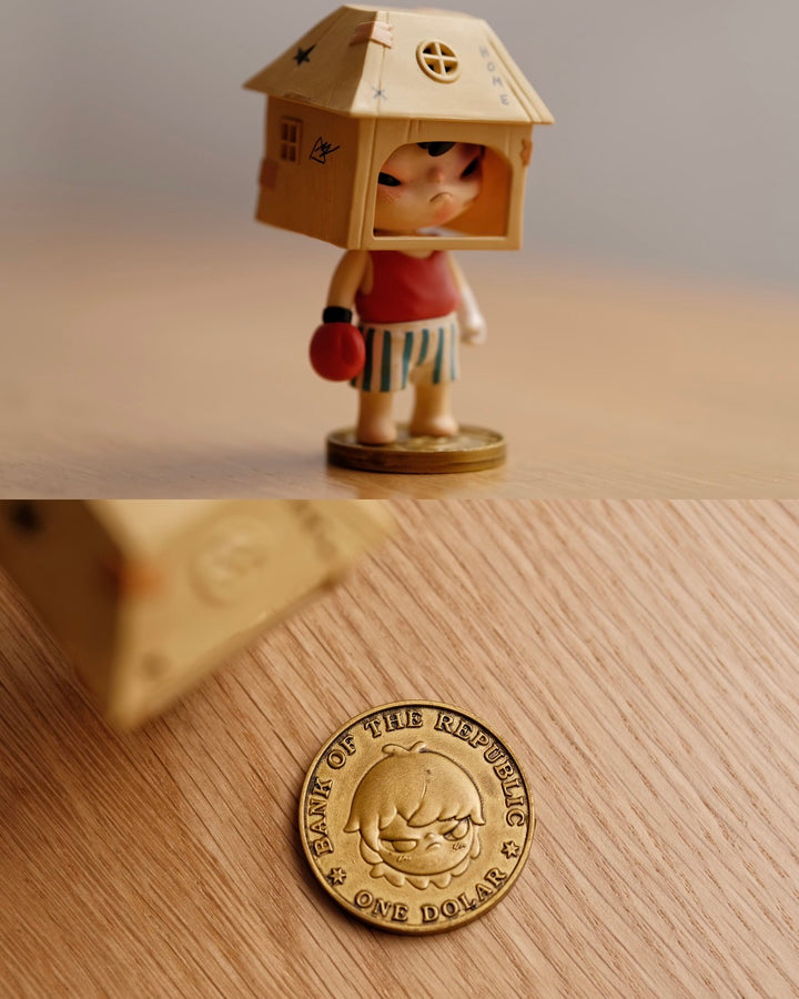 POP MART HIRONO The Other One Series — Being Alive figure front view