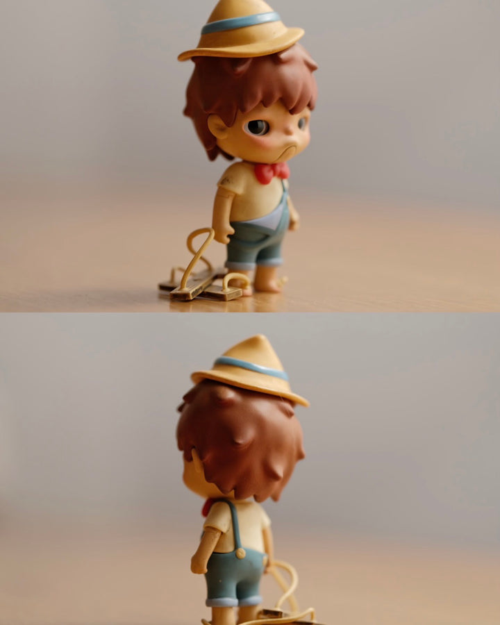 POP MART HIRONO The Other One Series — Marionette figure front & back view