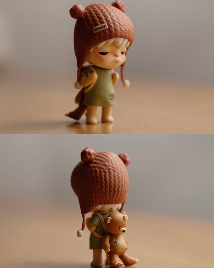 POP MART HIRONO The Other One Series — Vagrancy figure front & back view
